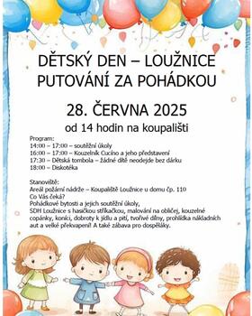 Dětský den - Loužnice - Putování za pohádkou